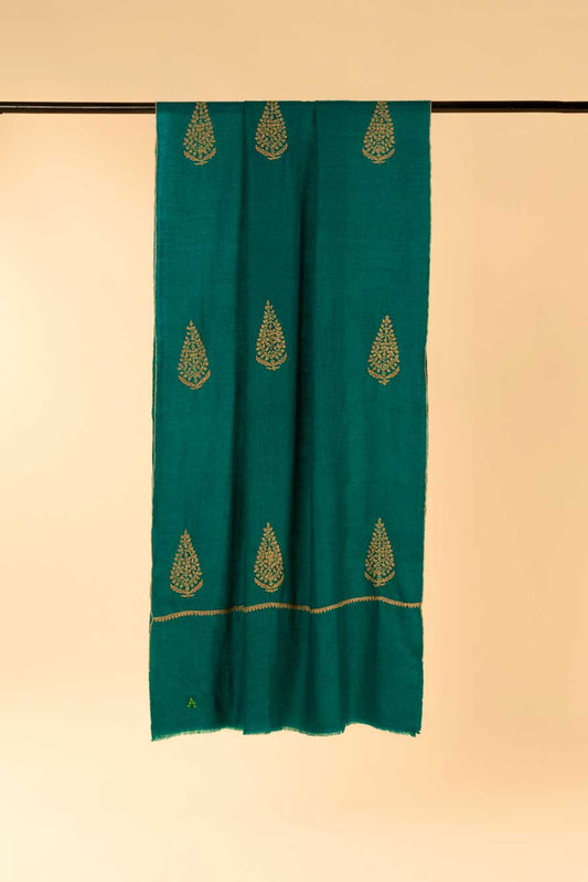 Large Cypress Emerald and Gold
