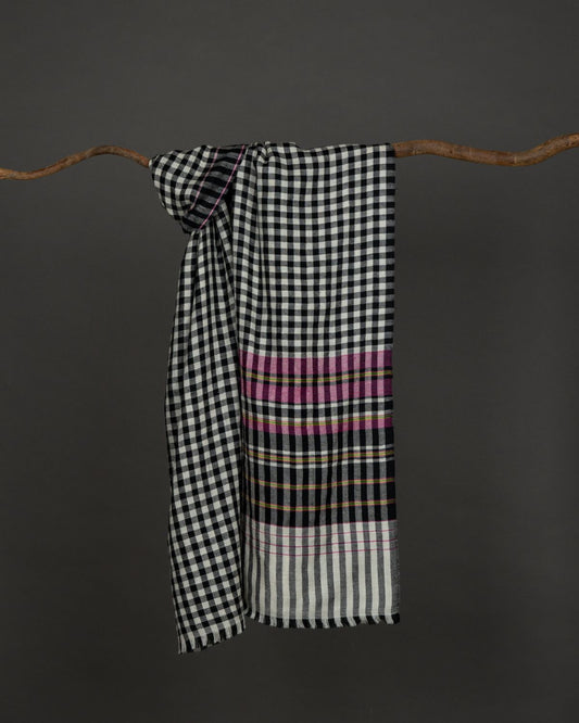 Check 25 Black/White/Pink