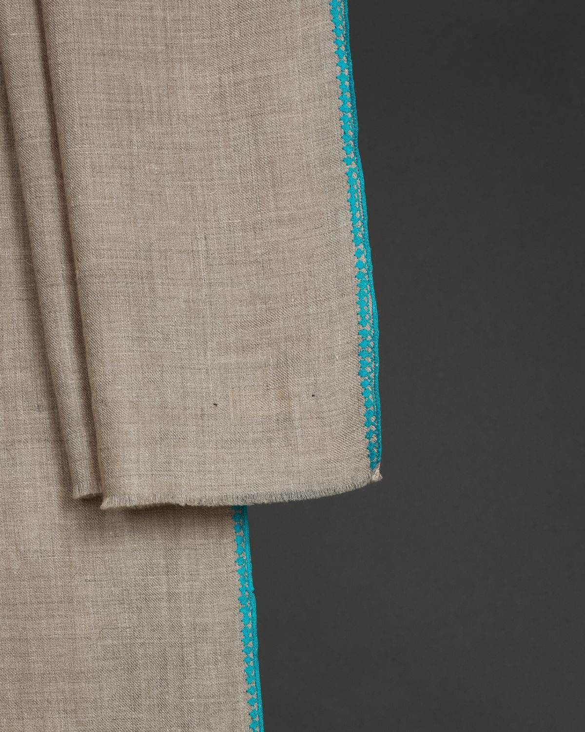 Kaaj Daar Natural/Turquoise