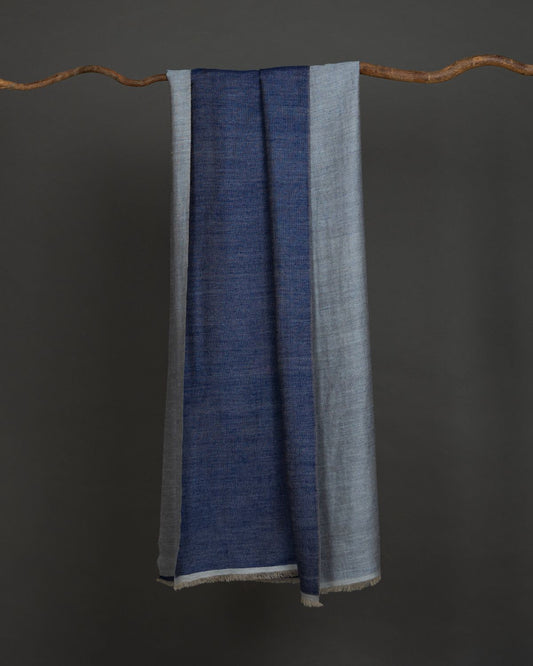 Do Rung Navy Blue/Grey Stole