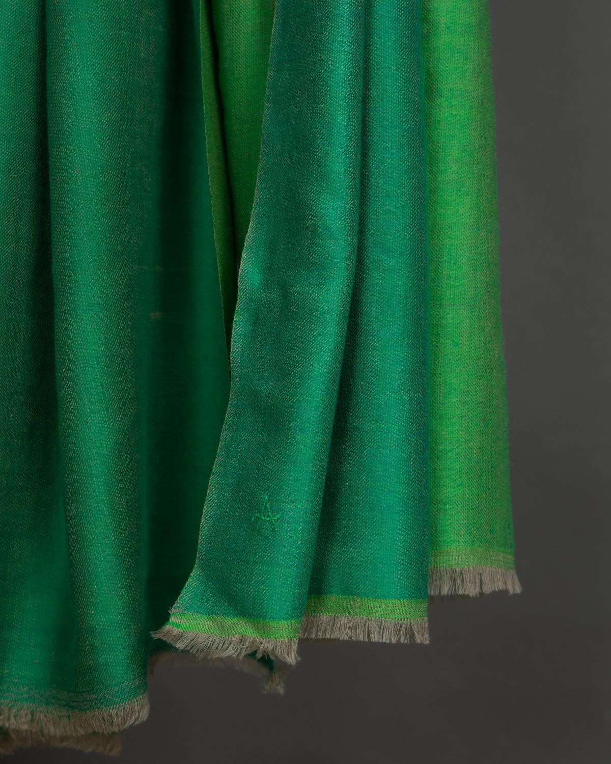 Do Rung Light Green/Emerald Stole