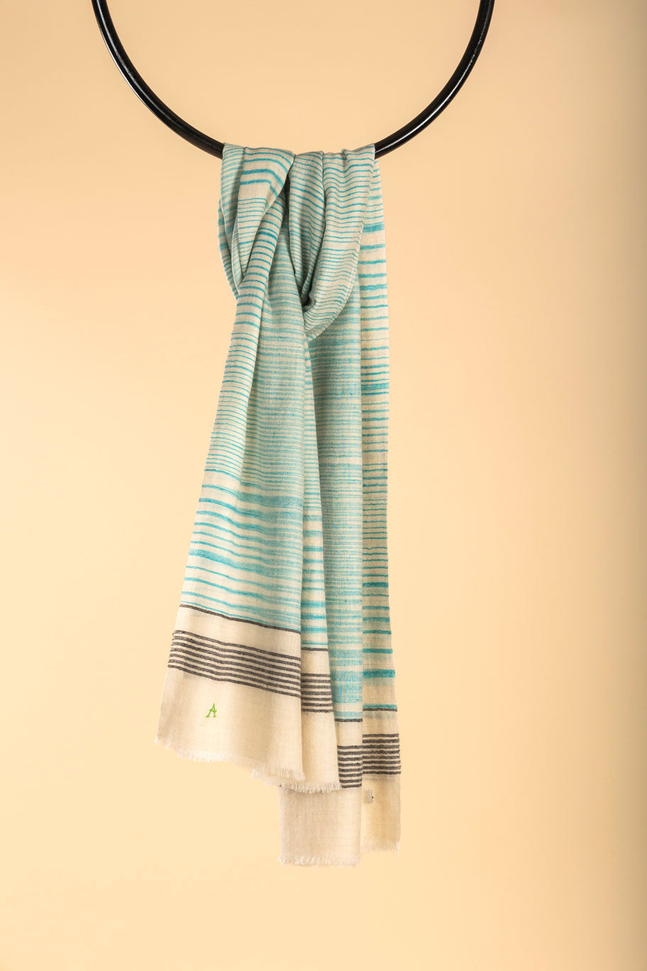 Stripes Abstract Teal