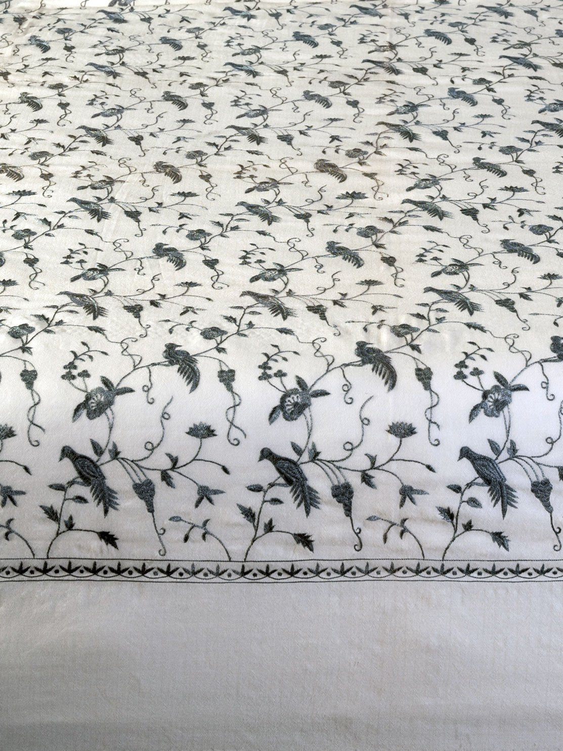 Bird Jaali Bedspread