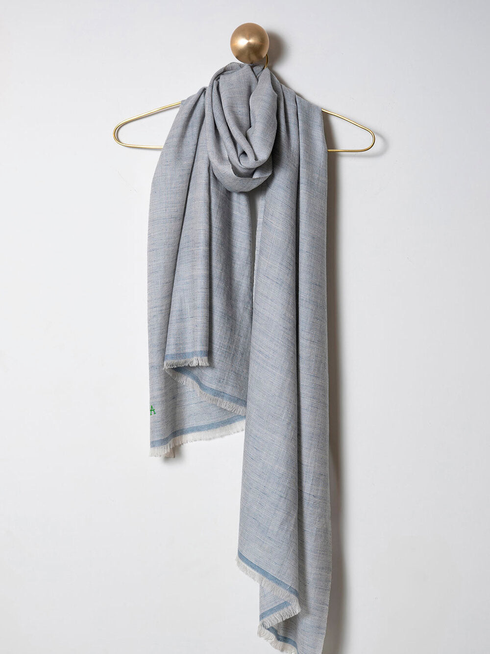 White/Dusty Blue