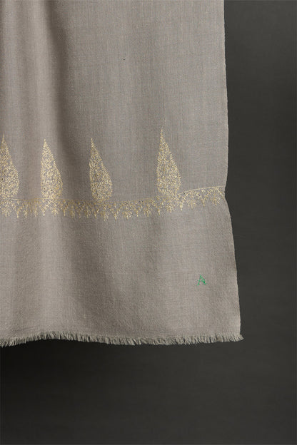 Light Grey with Lemon Embroidery