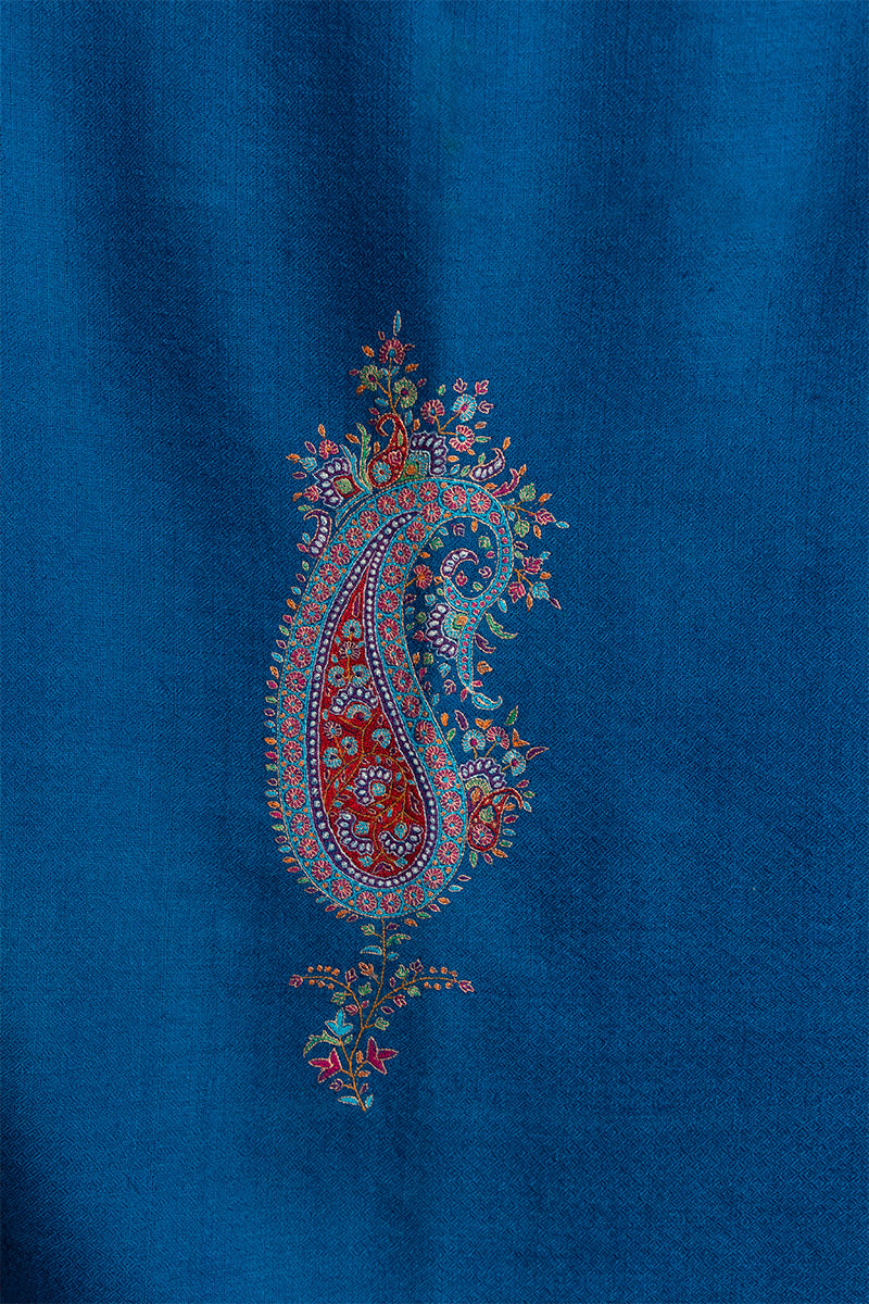 French Blue Paisley