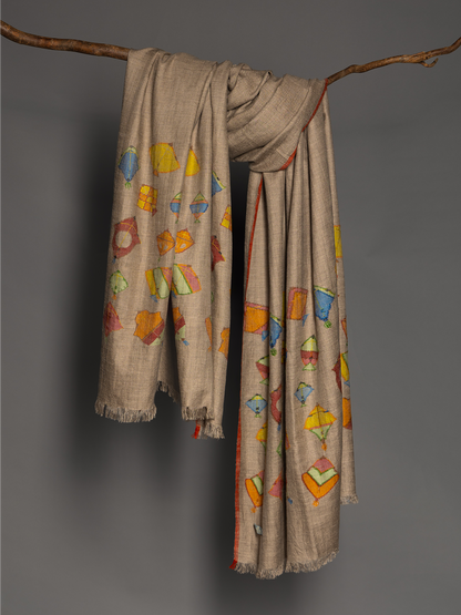 Kite Kani Palla Shawl