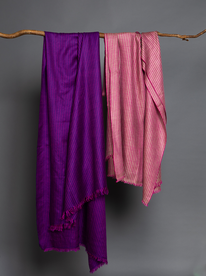 Magenta and Violet Stripes